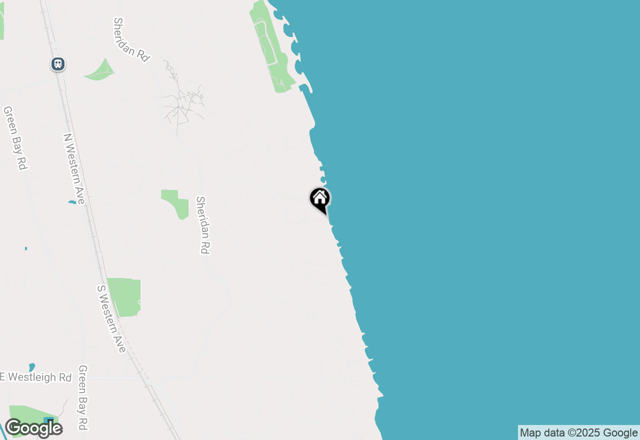 Map of 111 Mayflower Road, Lake Forest, IL 60045