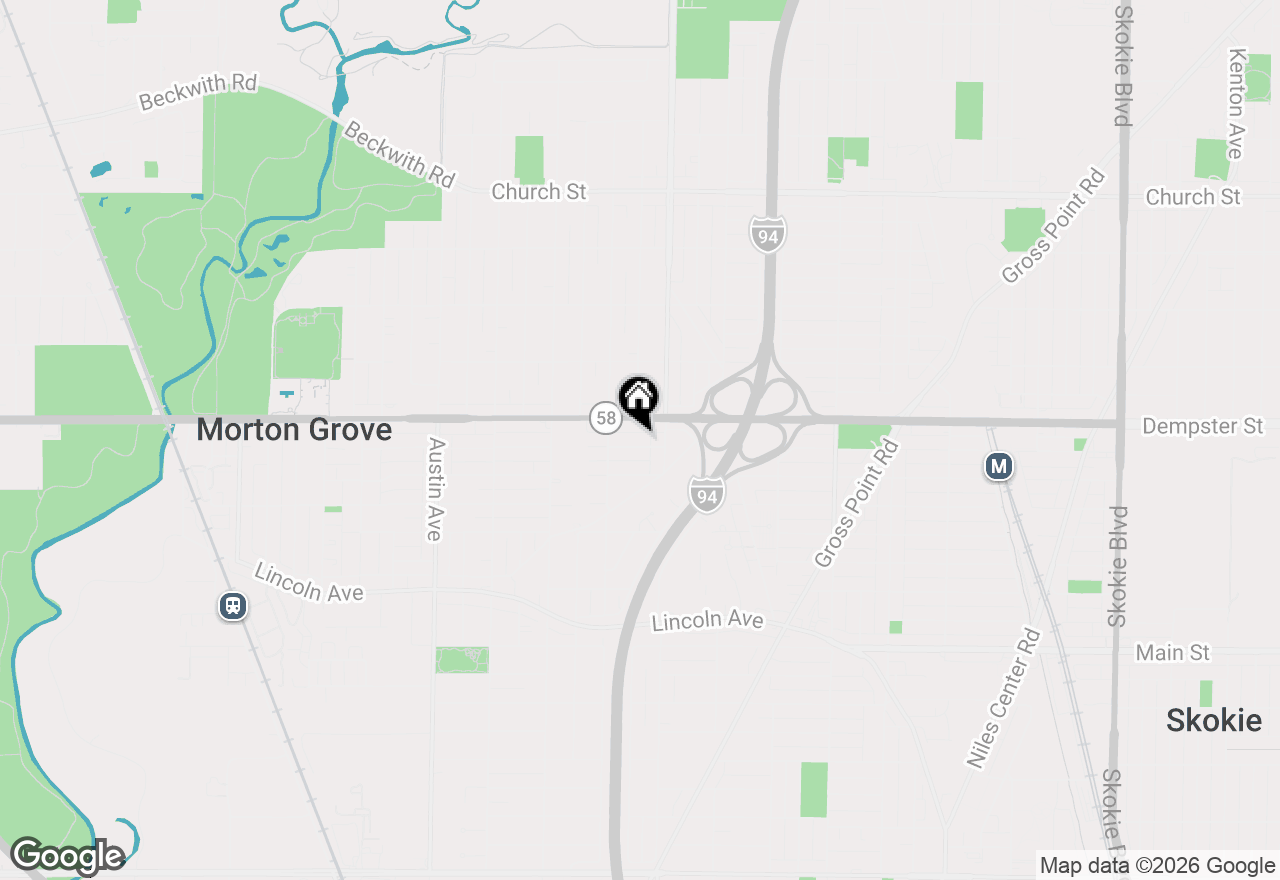 Map of 5618 Carol Avenue, Morton Grove, IL 60053