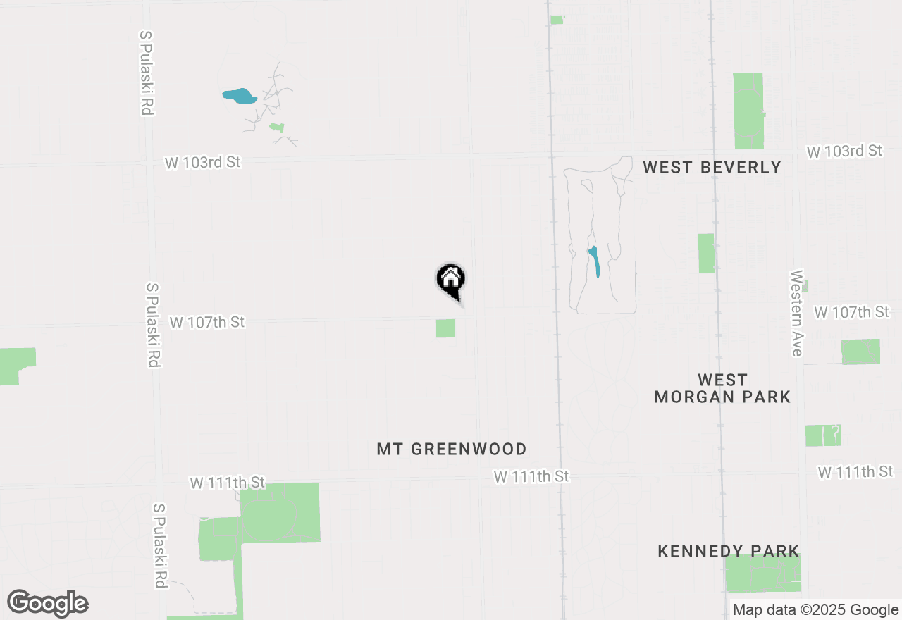 Map of 10646 S Sawyer Avenue, Chicago, IL 60655