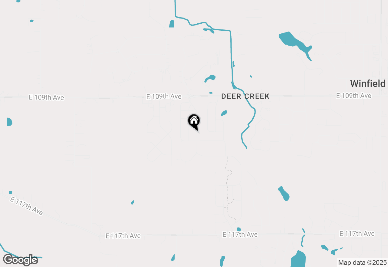 Map of 11144 Green Place, Winfield, IN 46307