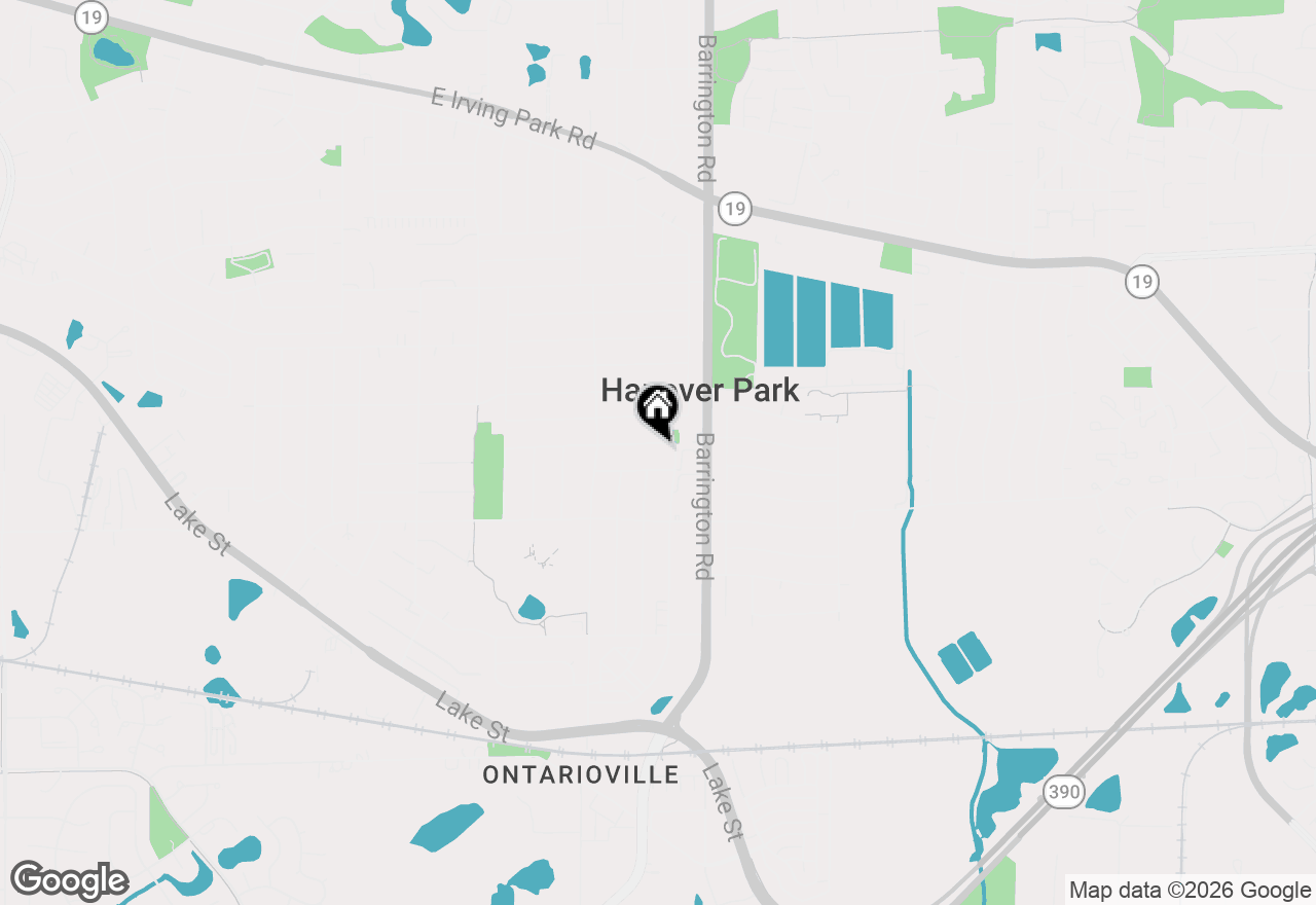Map of 1649 Park Avenue, Hanover Park, IL 60133