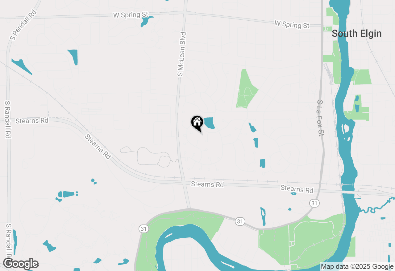 Map of 11 Cobbler Court, South Elgin, IL 60177