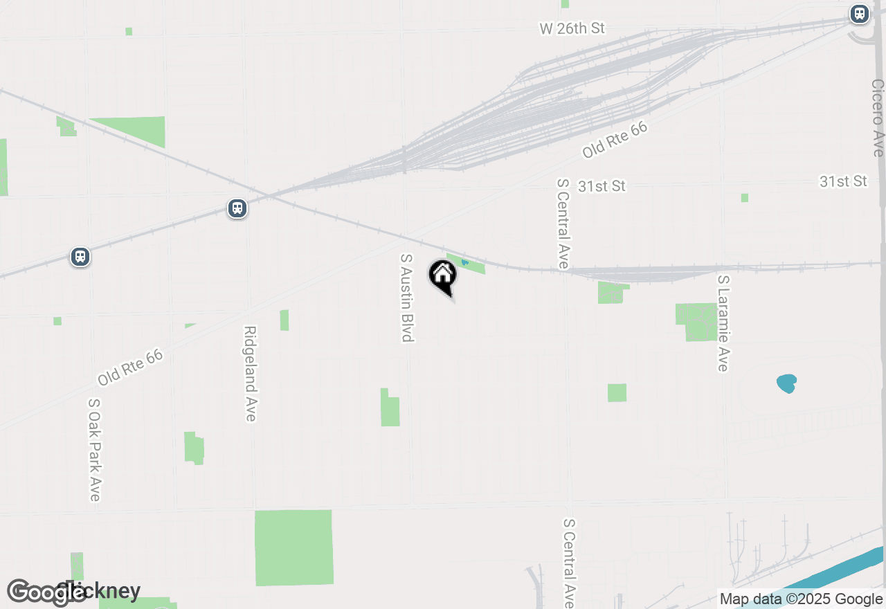 Map of 3332 S 59th Avenue, Cicero, IL 60804