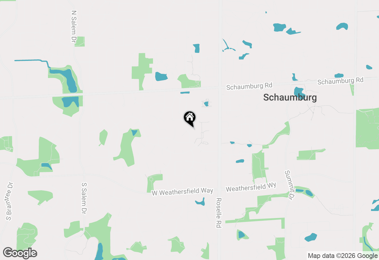 Map of 133 Sumac Court, Schaumburg, IL 60193