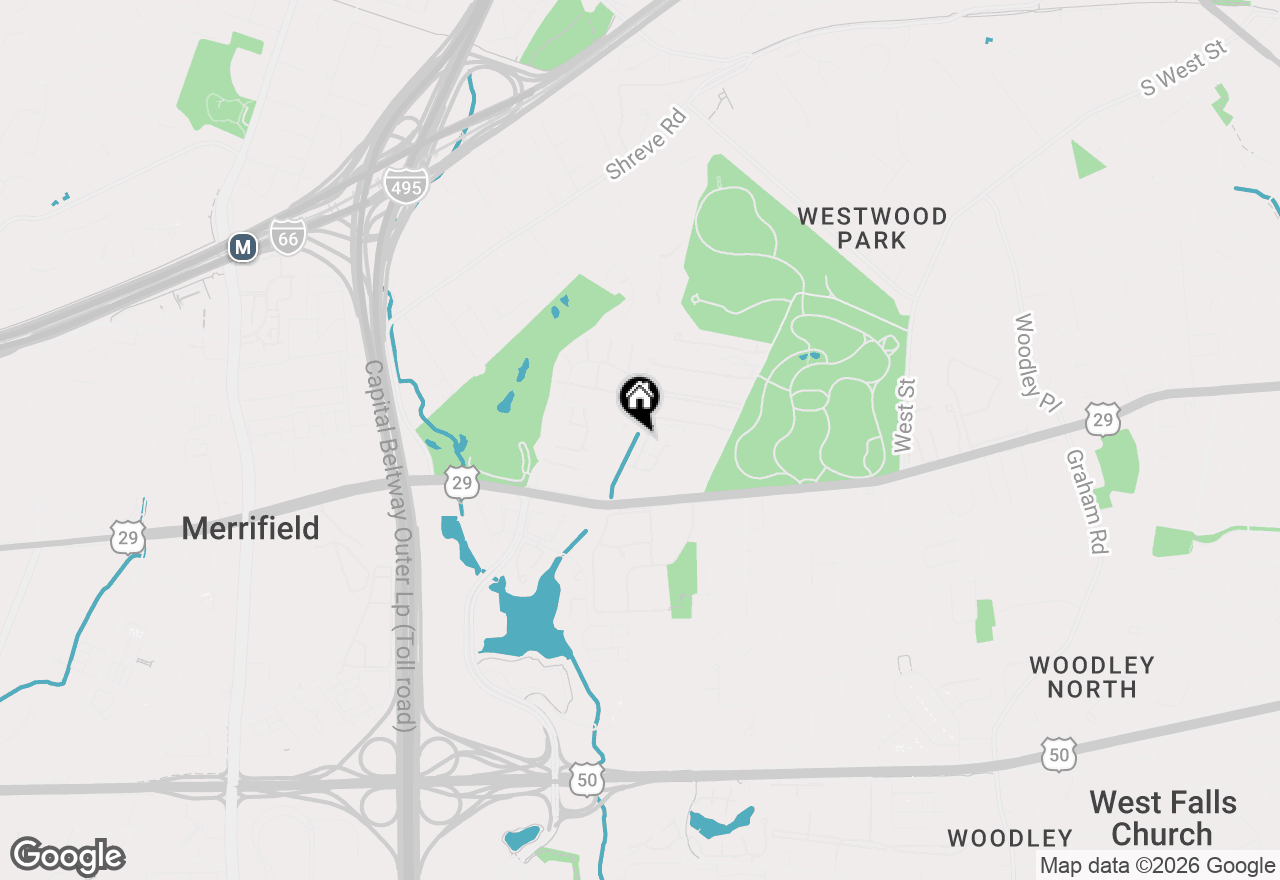 Map of 2808 Emma Lee Street #201, Falls Church, VA 22042