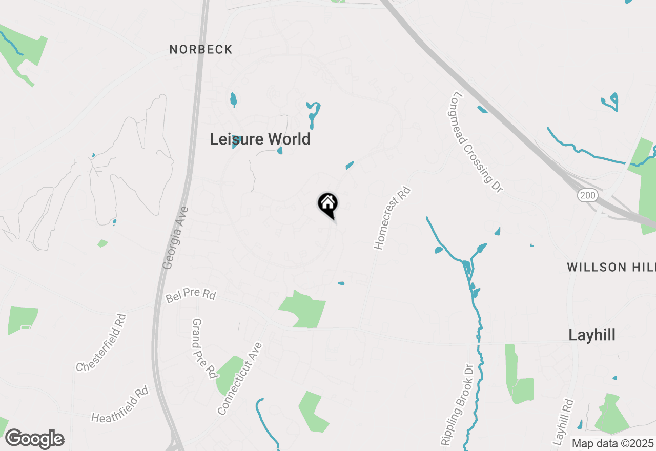Map of 3345 Leisure World Boulevard #96-J, Silver Spring, MD 20906