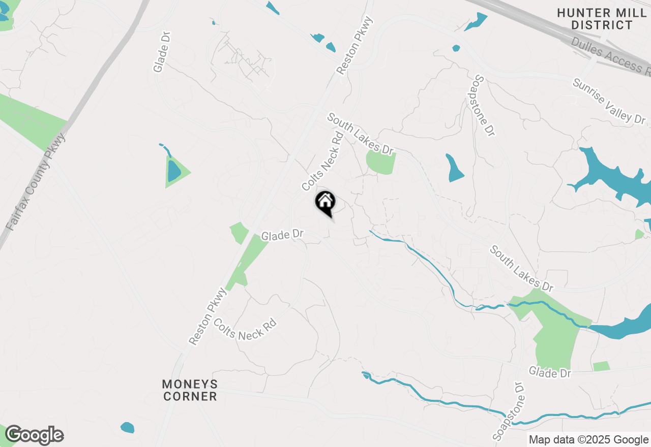 Map of 11848 Breton Court #18A, Reston, VA 20191