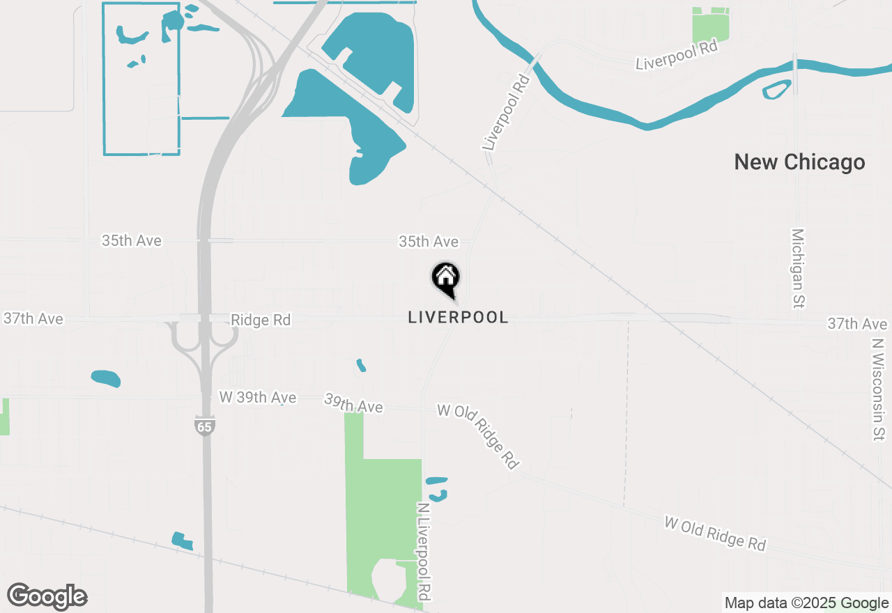 Map of 3224 E 37th Avenue, Lake Station, IN 46405