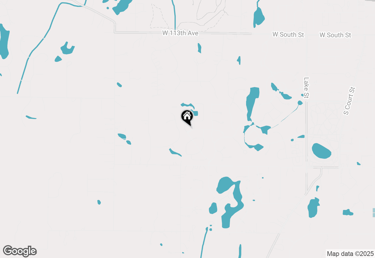 Map of 1172 Hyde Park, Crown Point, IN 46307