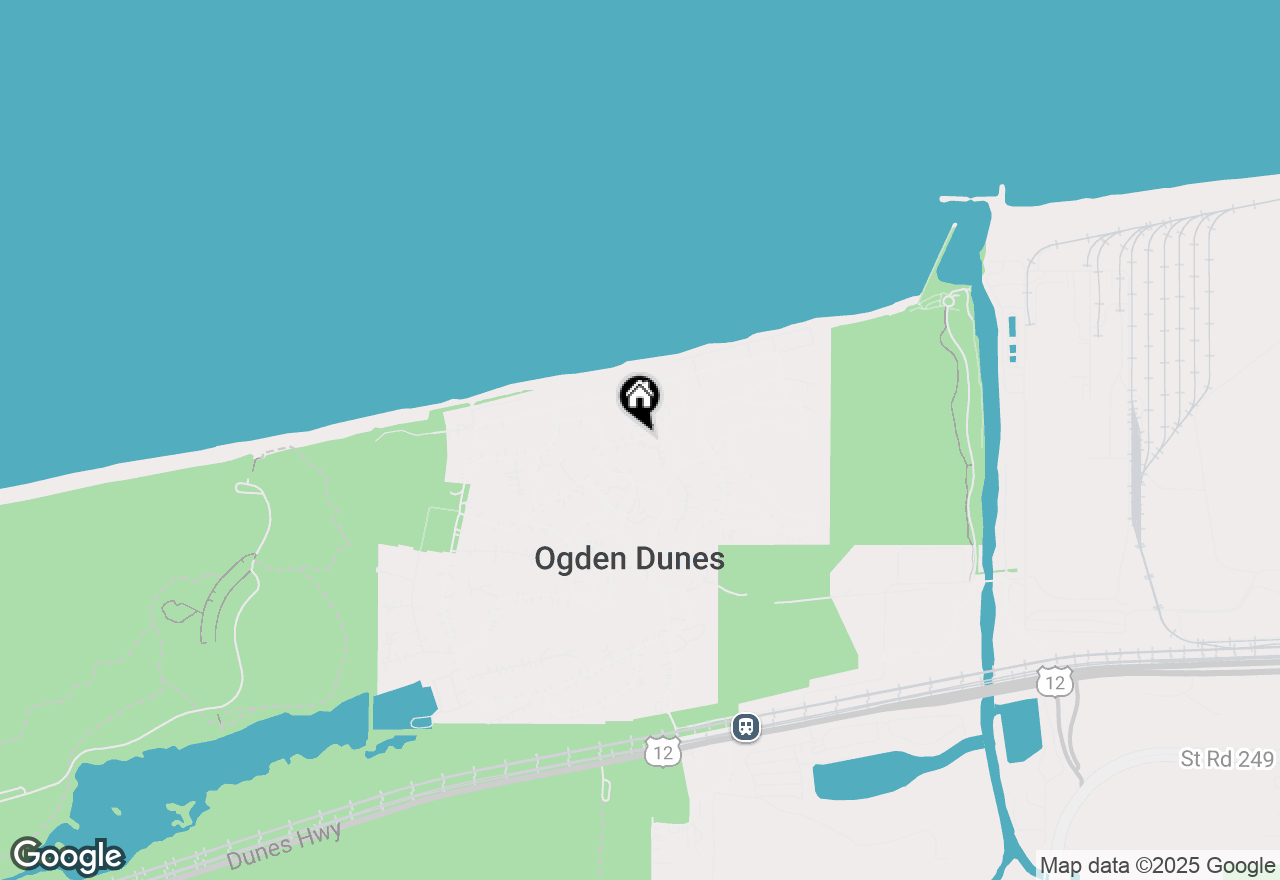 Map of 1 Beach Lane Court, Portage, IN 46368