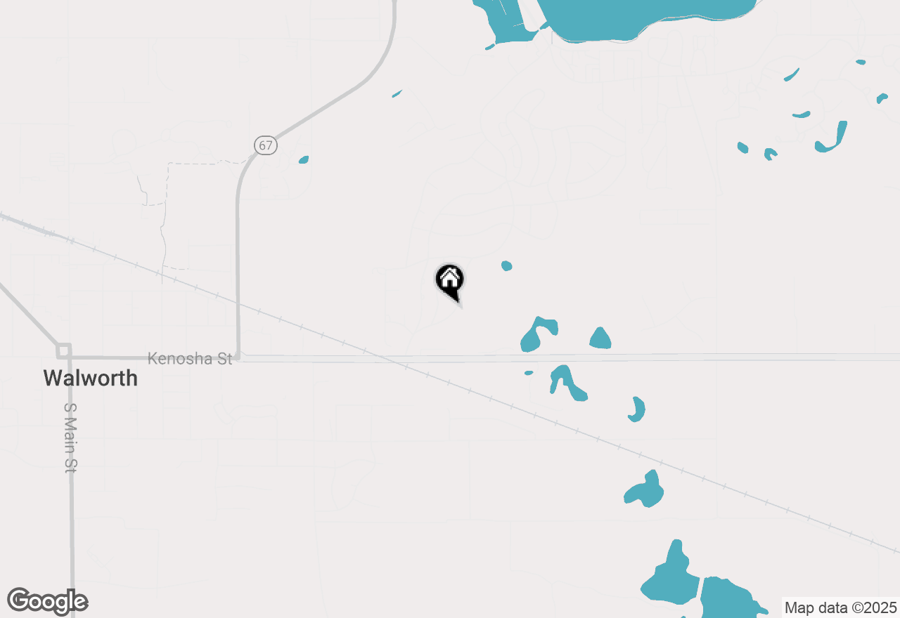 Map of 1090 Shabbona Dr, Fontana, WI 53125