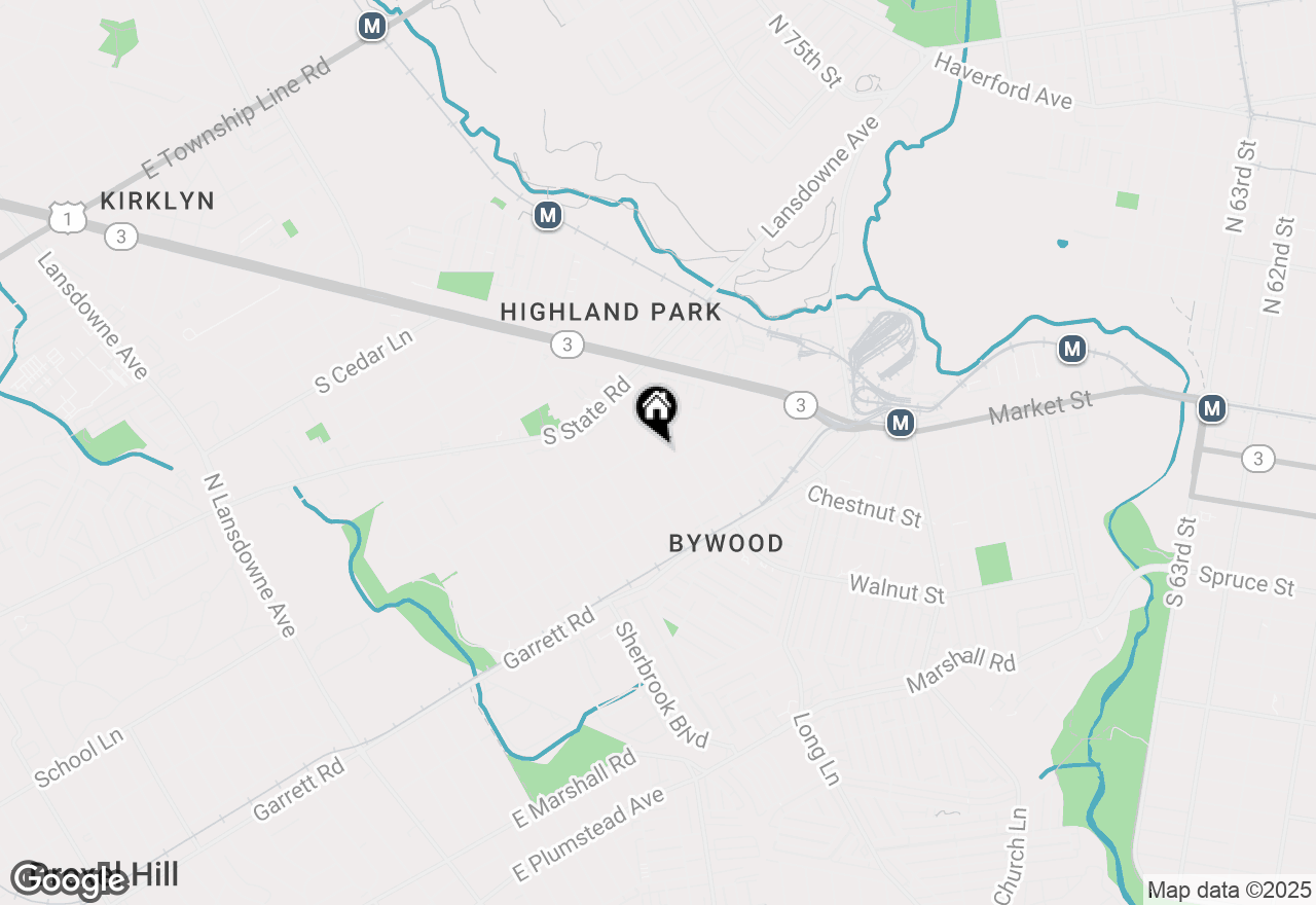 Map of 556 Larchwood Avenue, Upper Darby, PA 19082