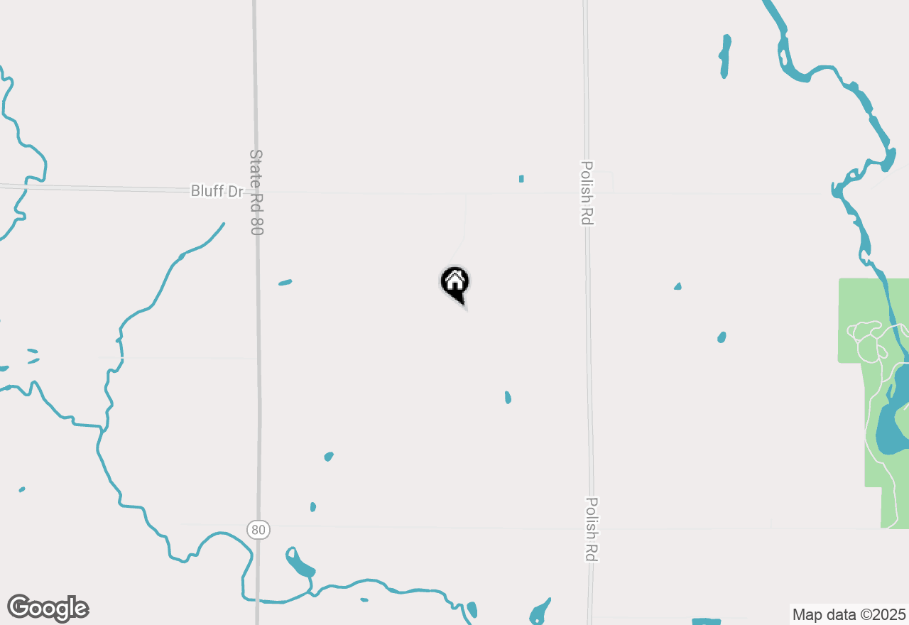 Map of Pcl1500349 State Road 80, Richfield, WI 53076