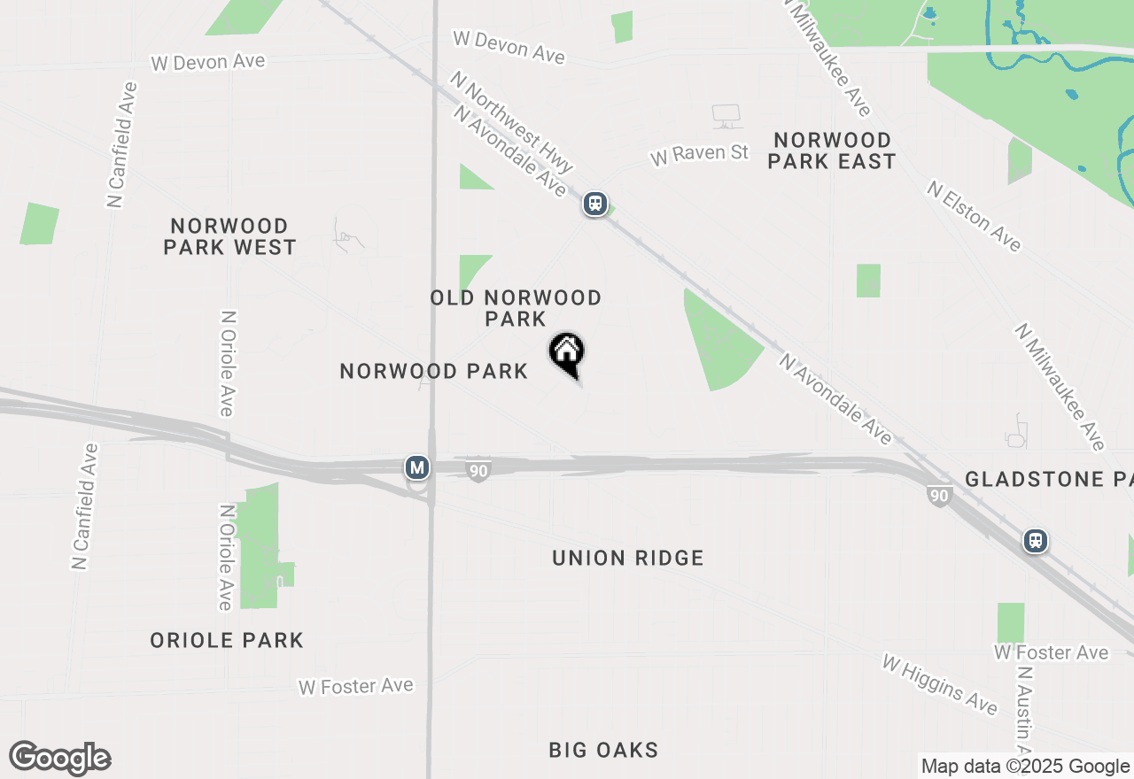 Map of 5698 N New Hampshire Avenue, Chicago, IL 60631