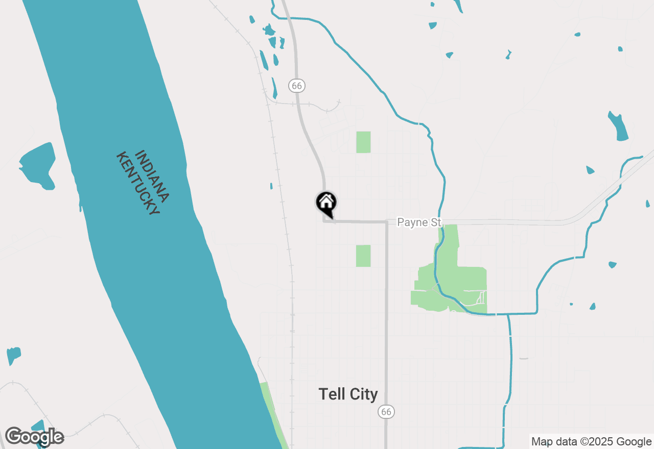 Map of 1448 Main Street, Tell City, IN 47586