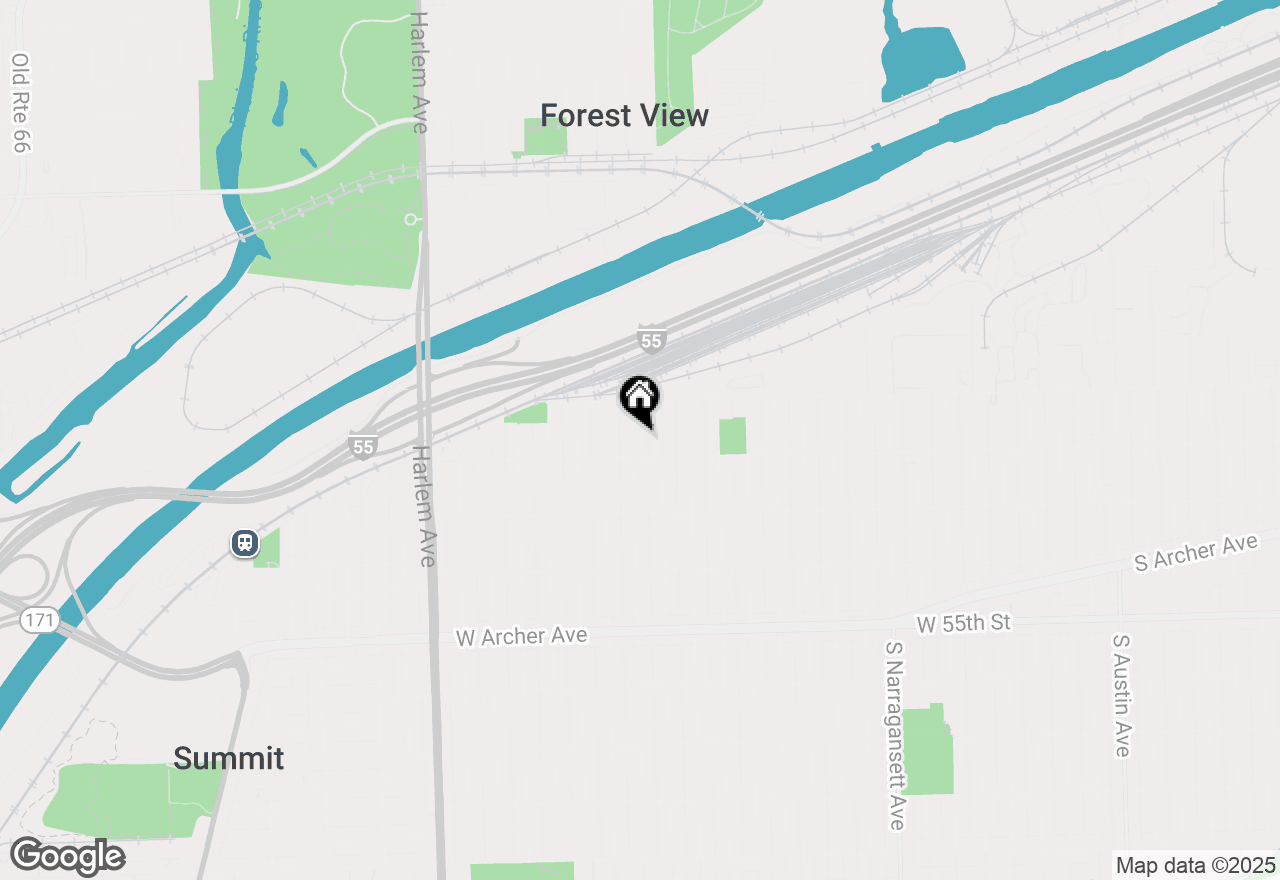 Map of 5143 S Newcastle Avenue, Chicago, IL 60638