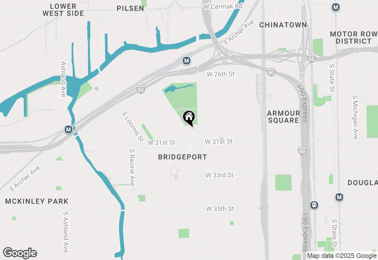 Map of 3025 S Poplar Avenue #1, Chicago, IL 60608