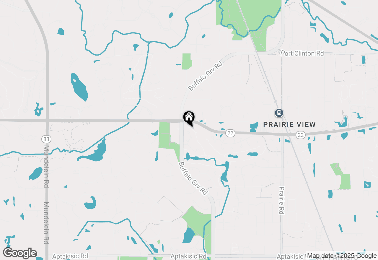Map of 2545 Live Oak Lane, Buffalo Grove, IL 60089