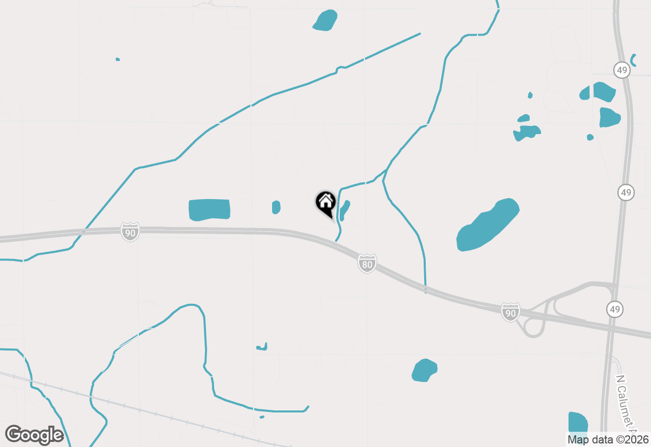 Map of 29 Karner Blue Court, Chesterton, IN 46304