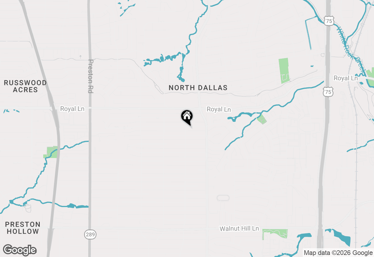 Map of 6706 Orchid Lane, Dallas, TX 75230