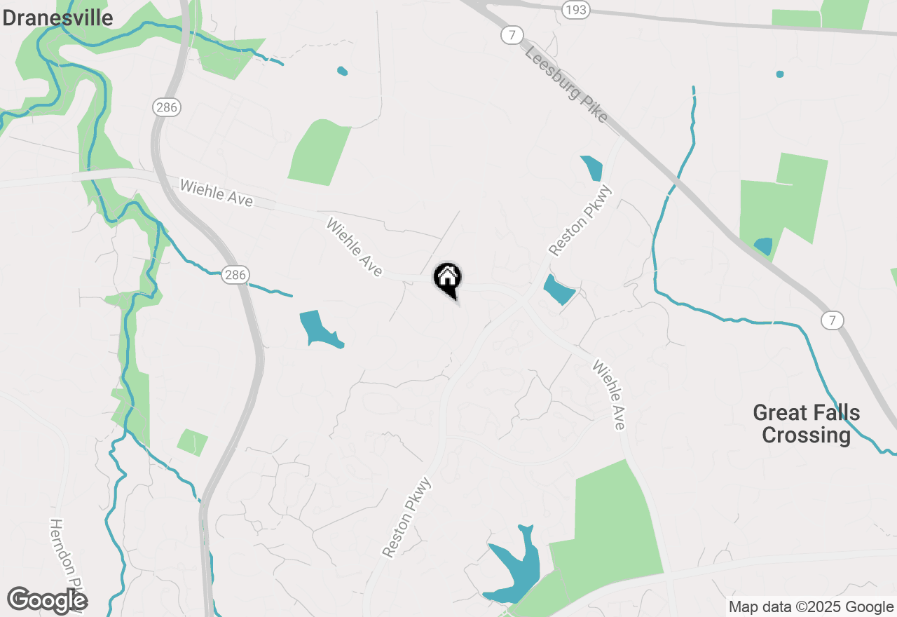 Map of 11603 Auburn Grove Court, Reston, VA 20194