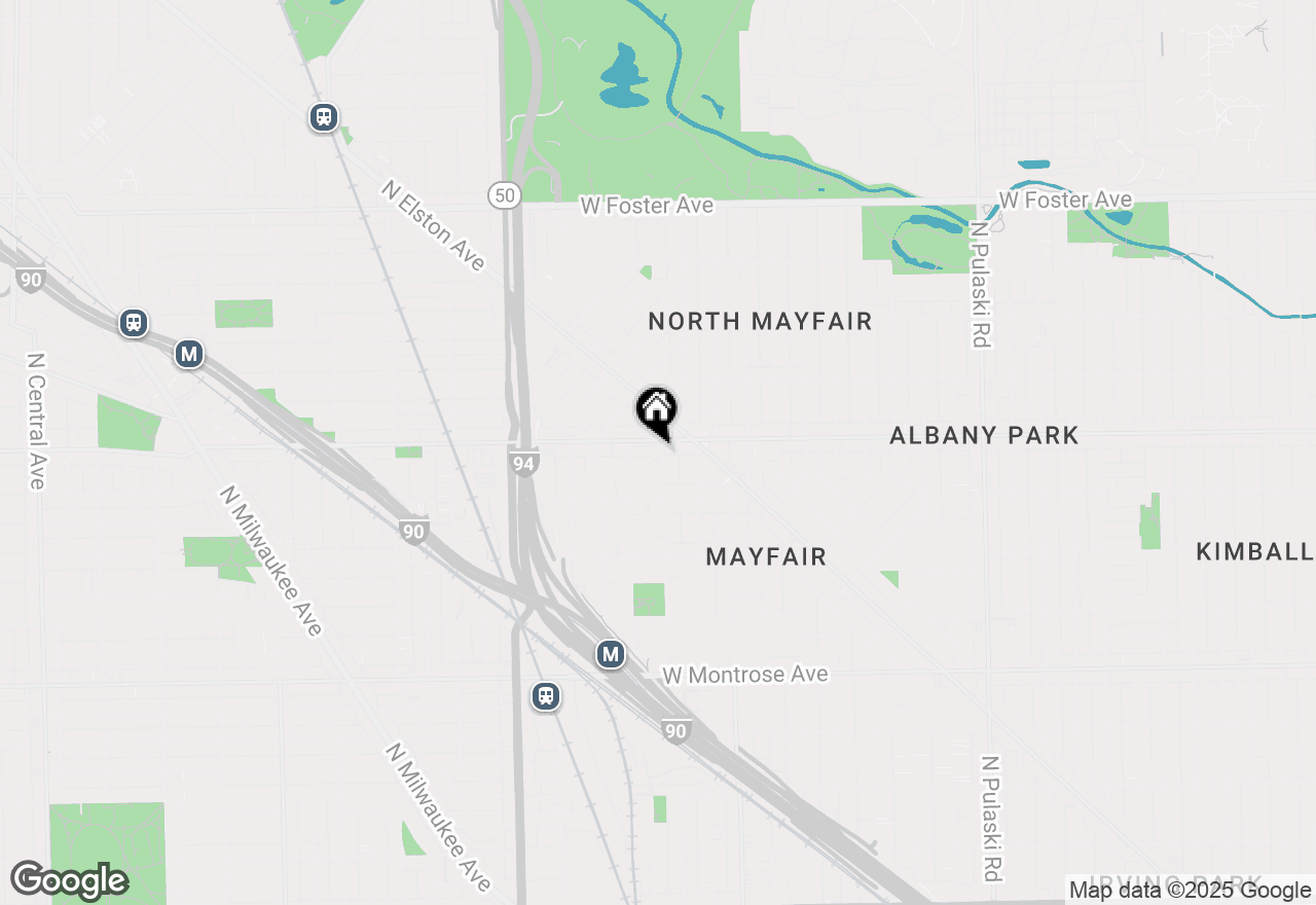 Map of 4744 N Kilbourn Avenue, Chicago, IL 60630