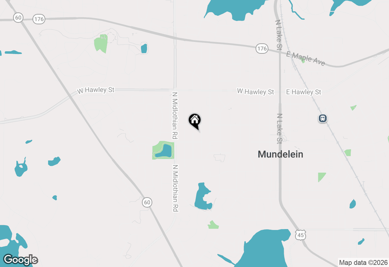 Map of 133 N Ridgemoor Avenue, Mundelein, IL 60060