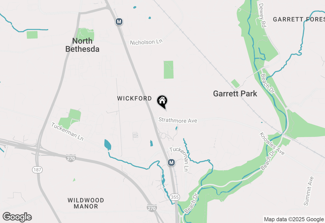 Map of 5229 Strathmore Avenue, Kensington, MD 20895