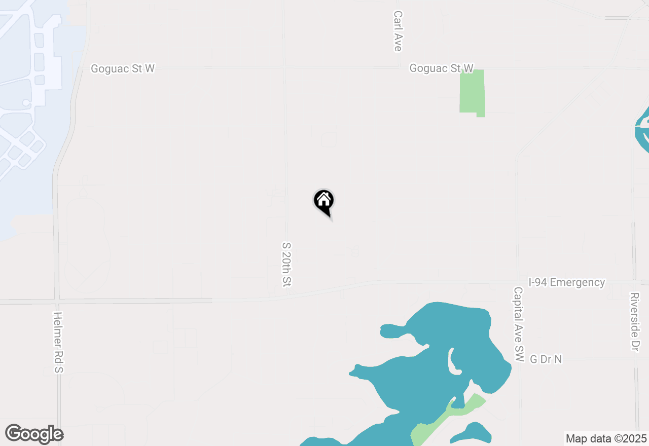 Map of 856 Orleans Avenue, Battle Creek, MI 49015