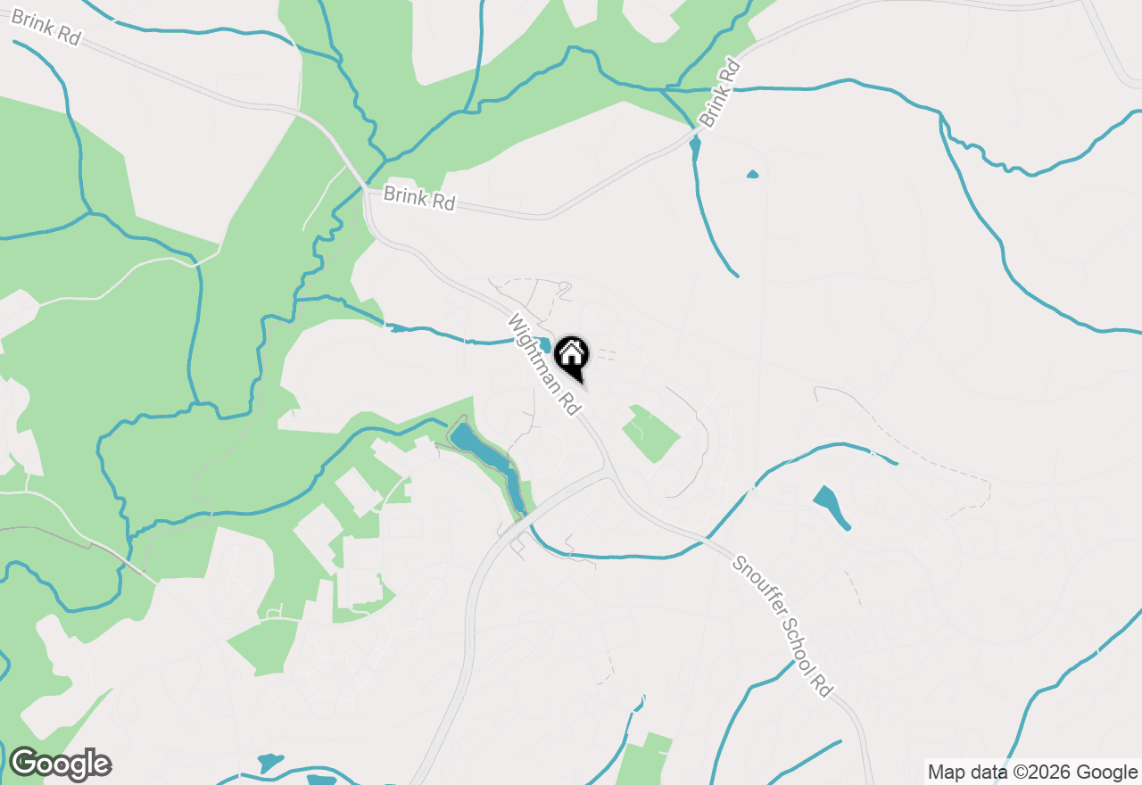Map of 20503 Strath Haven Drive, Montgomery Village, MD 20886