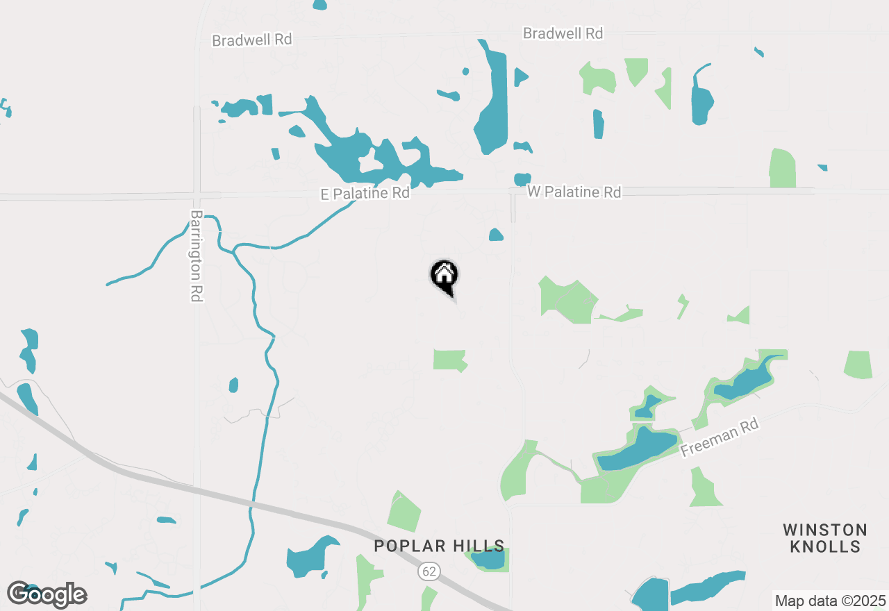 Map of 4505 Shorewood Drive, Hoffman Estates, IL 60192