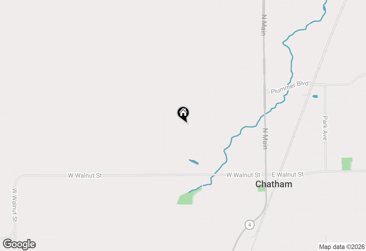 Map of 504 Augusta Drive, Chatham, IL 62629