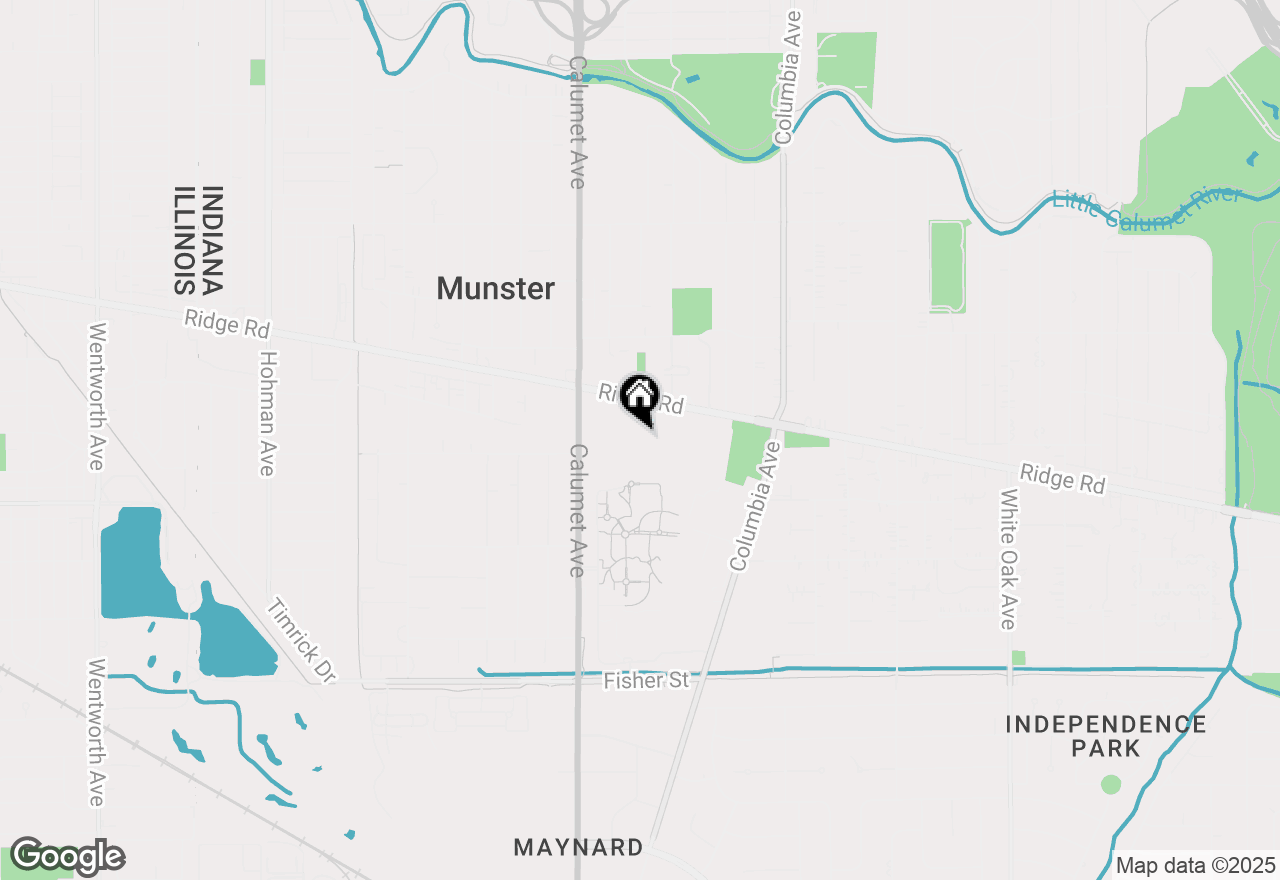 Map of 910 Ridge Road #302, Munster, IN 46321