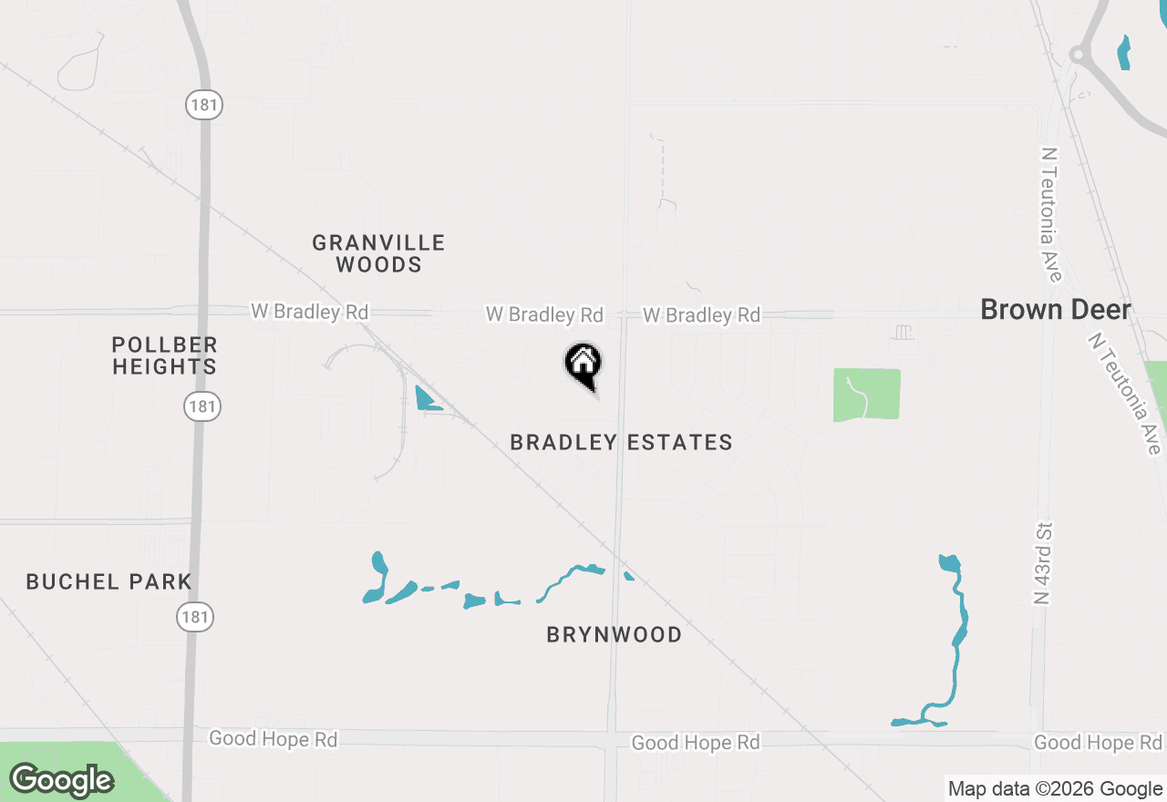 Map of 7829 N 60th St #A, Milwaukee, WI 53223