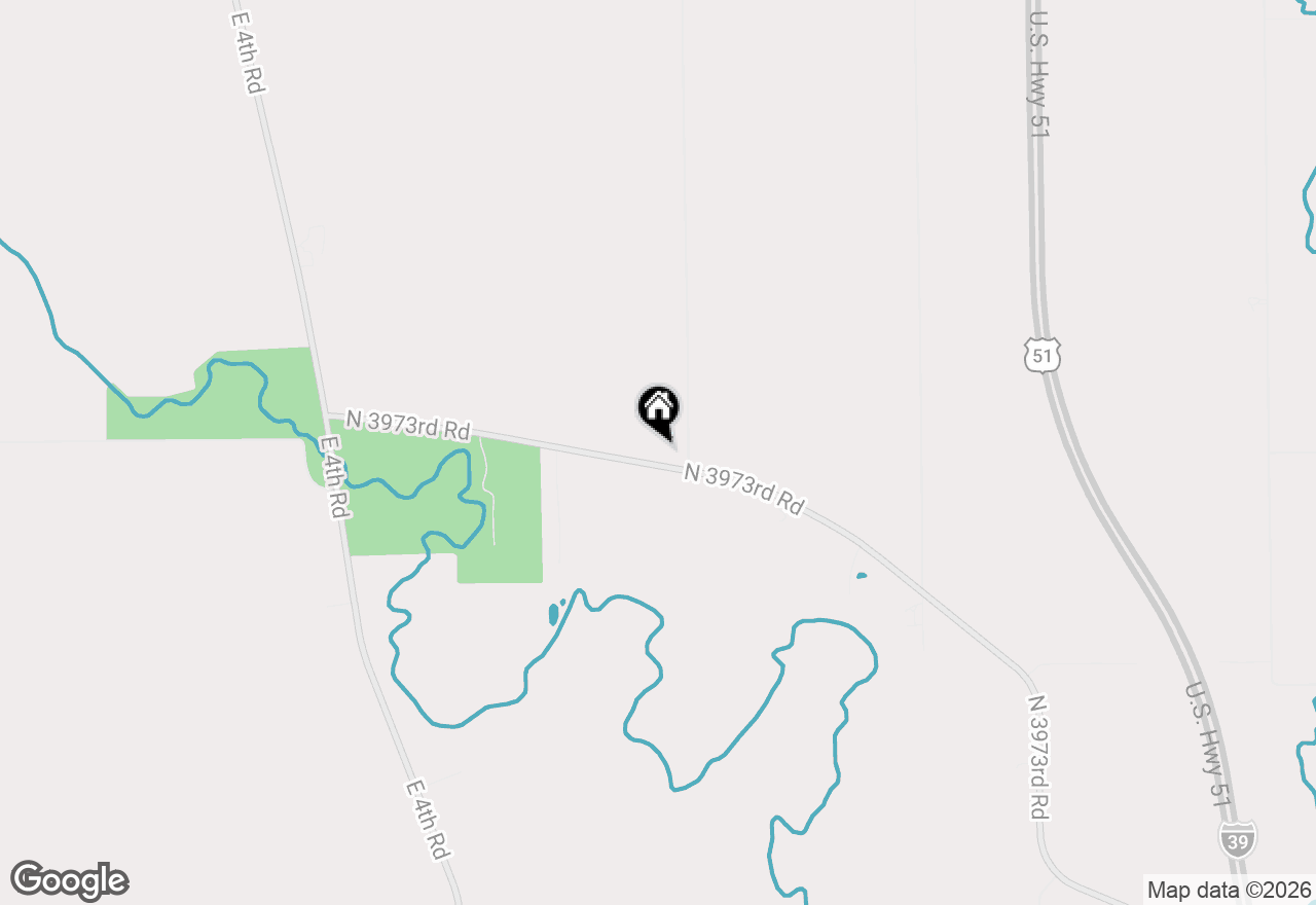 Map of 4045 E 475th Road, Mendota, IL 61342
