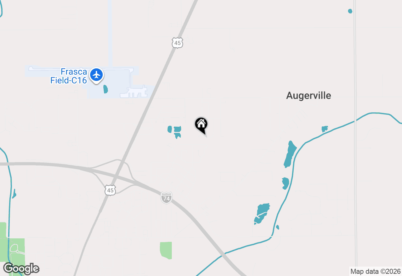 Map of 1807 E Fairfield Circle, Urbana, IL 61802