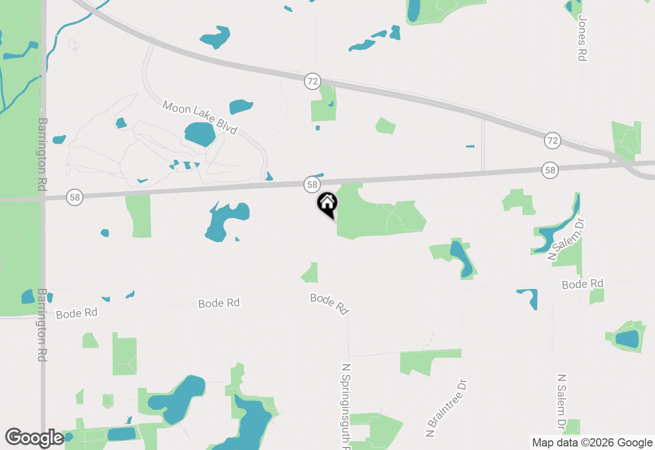 Map of 991 Sweetflower Drive, Hoffman Estates, IL 60169