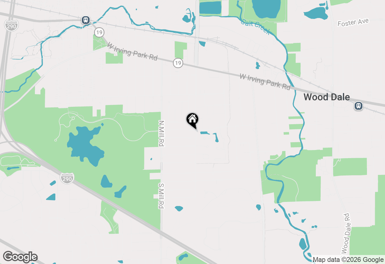 Map of 540 W Potter Street, Wood Dale, IL 60191