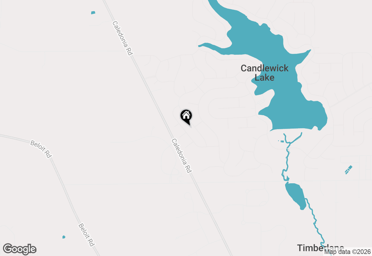 Map of 206 Benedict Drive, Poplar Grove, IL 61065