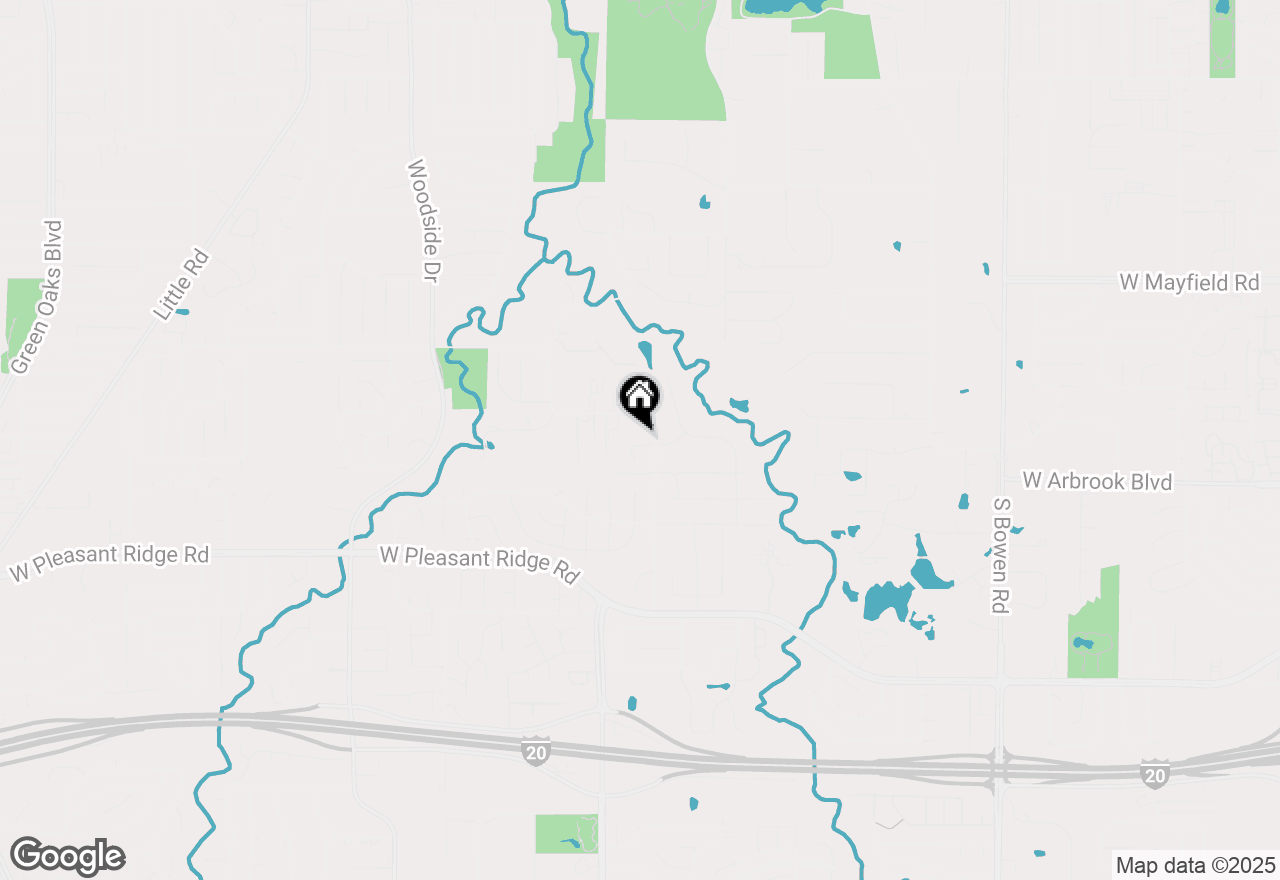 Map of 3905 Belle Maison Court, Arlington, TX 76016