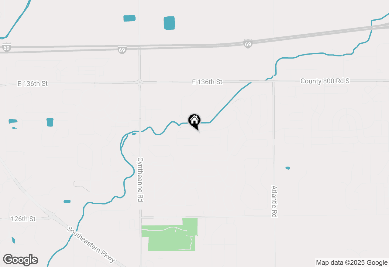 Map of 16201 Haywood Street, Fishers, IN 46037