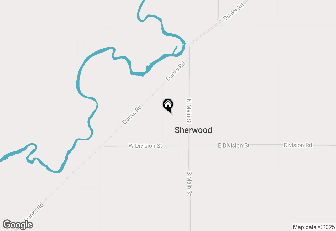 Map of 140 W Clay Street, Sherwood, MI 49089
