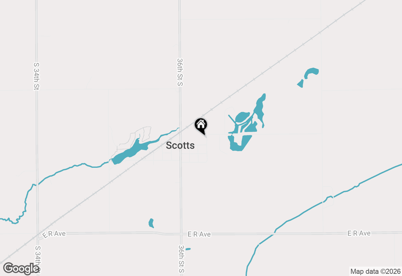 Map of 1 Woodin Avenue, Scotts, MI 49088
