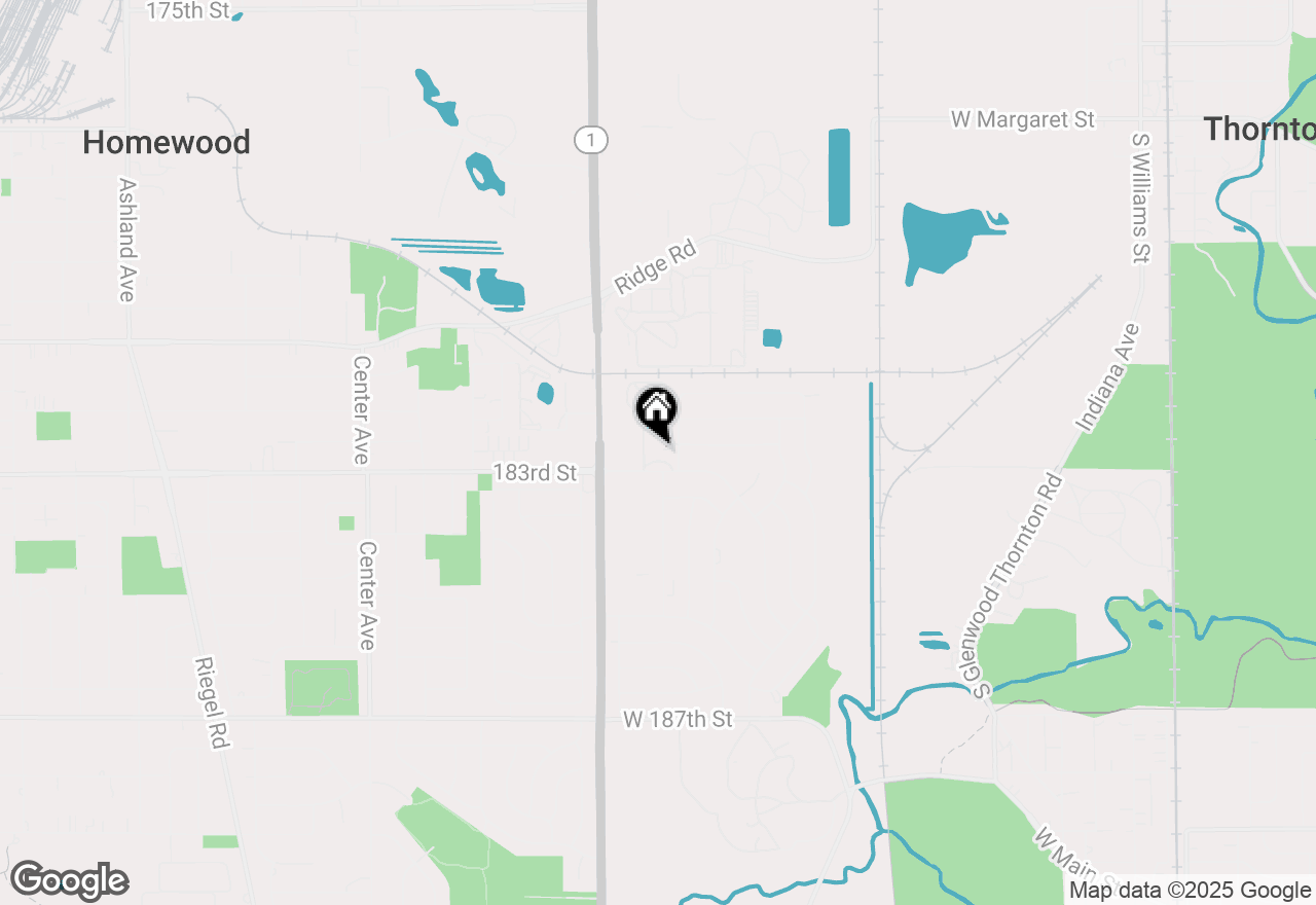 Map of 931 W Arquilla Drive #316, Glenwood, IL 60425