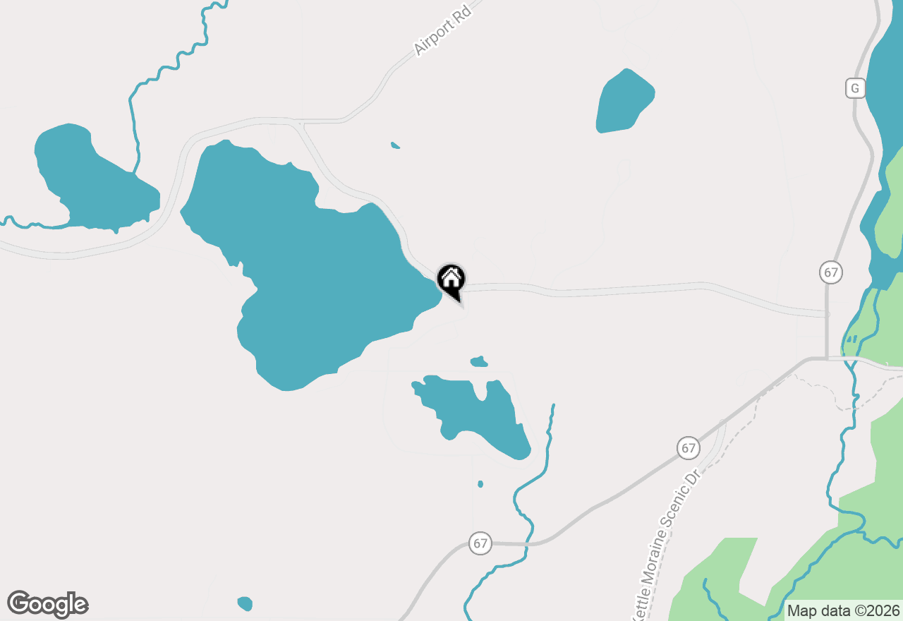 Map of W921 Kettle Moraine Ln #3, Campbellsport, WI 53010