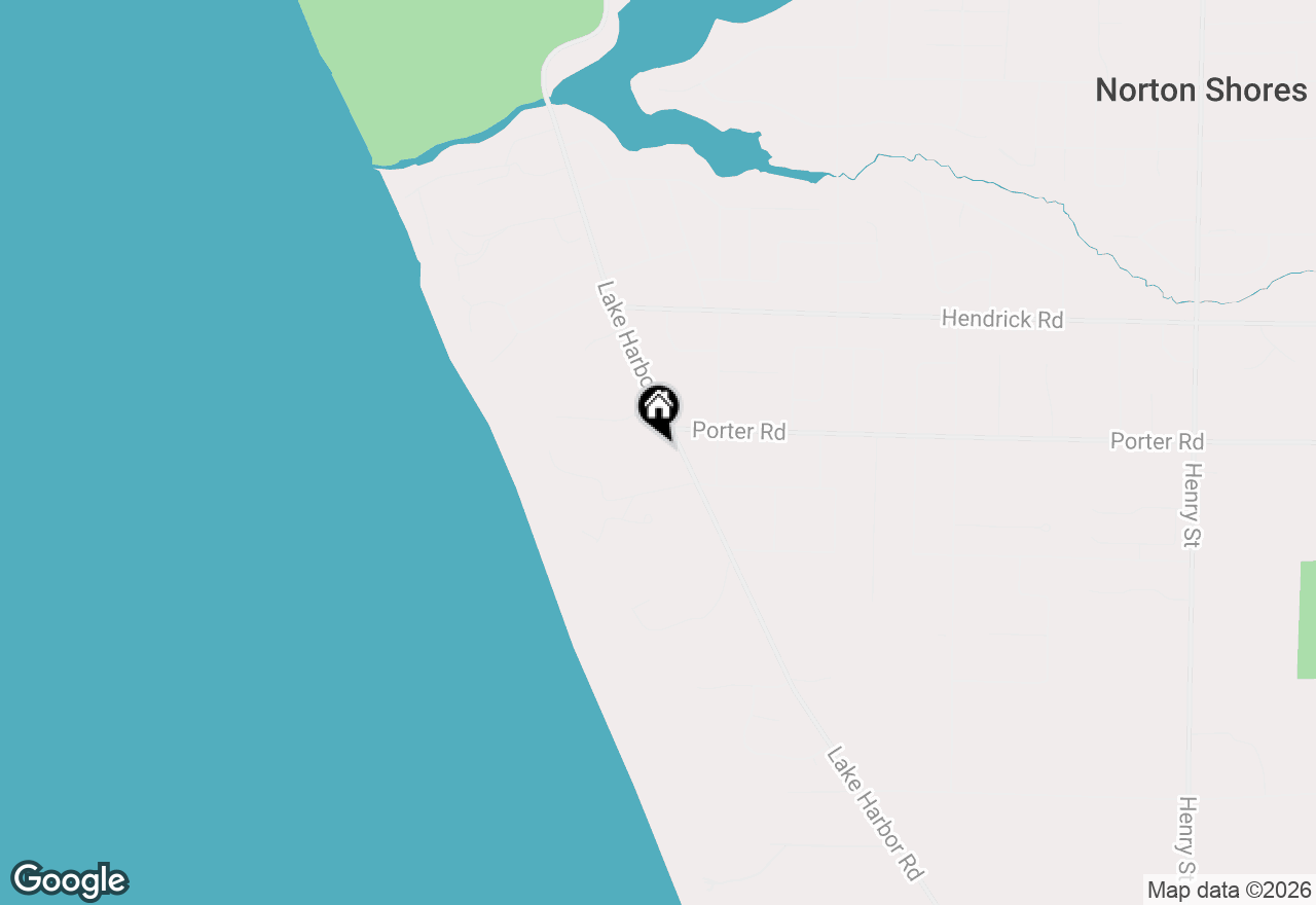 Map of 5247 Lake Harbor Road, Norton Shores, MI 49441