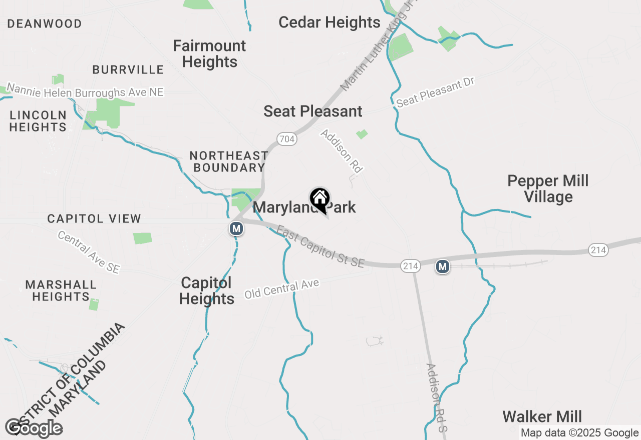 Map of 5902 Crown Street, Capitol Heights, MD 20743