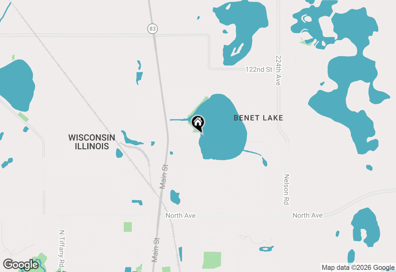 Map of 12719 234th Ave, Trevor, WI 53179