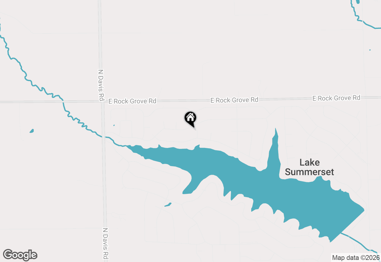Map of 951 Lake Summerset Road, Davis, IL 61019