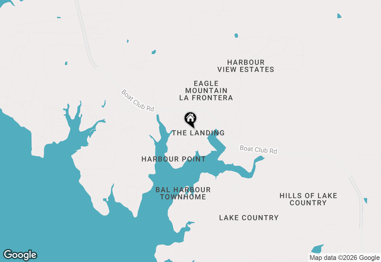 Map of 9504 Landing Way, Fort Worth, TX 76179